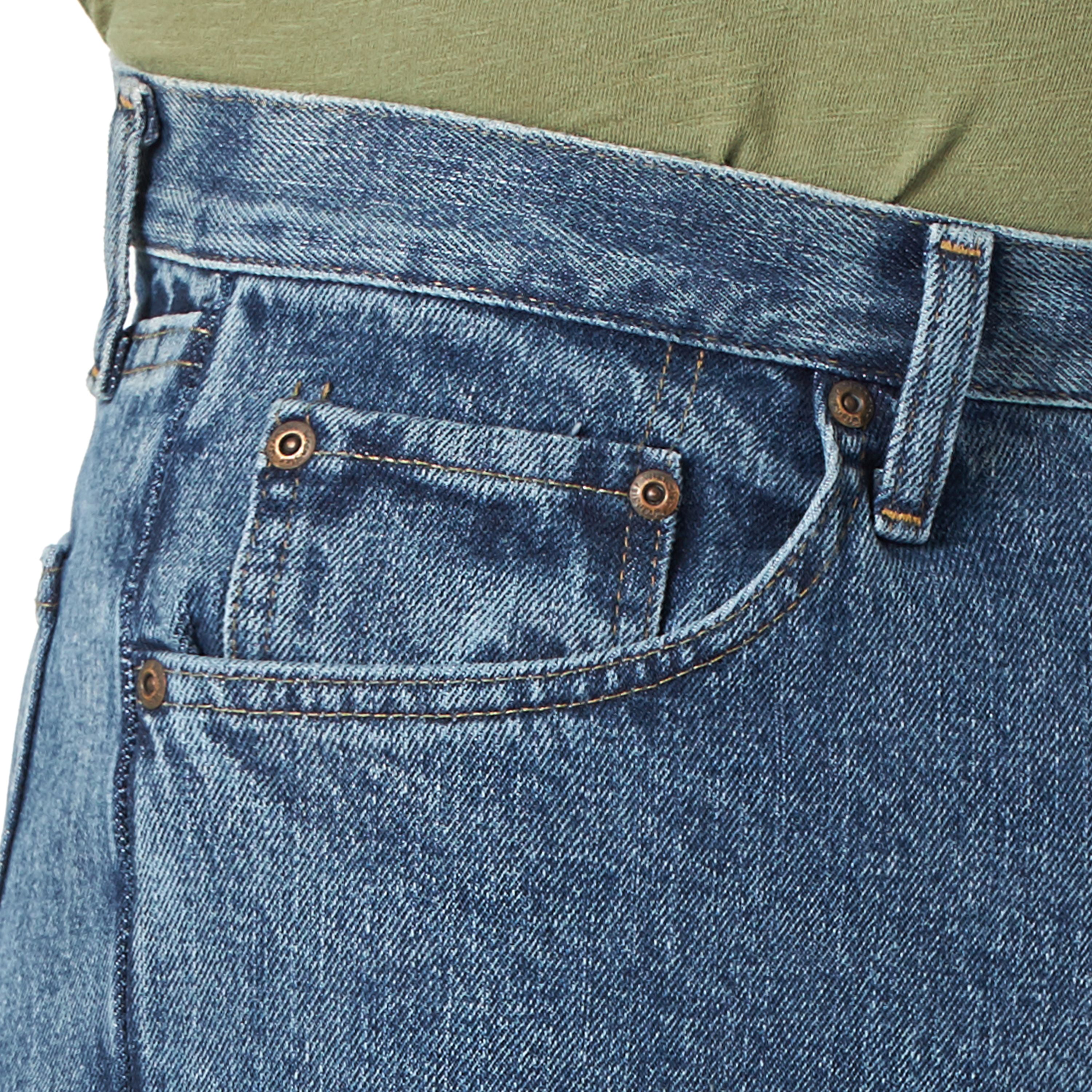 Wrangler Men's and Big Men's Relaxed Fit Cotton Jeans
