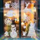 thumbnail image 1 of Xihbxyly Ventas de Liquidación de Hoy Pegatinas Navideñas de Gran Tamaño, Pegatinas Navideñas, Decoraciones Navideñas, Decoración Navideña para Vidrio, Pegatinas de Ventana de Doble Cara con Muñeco d, 1 of 6