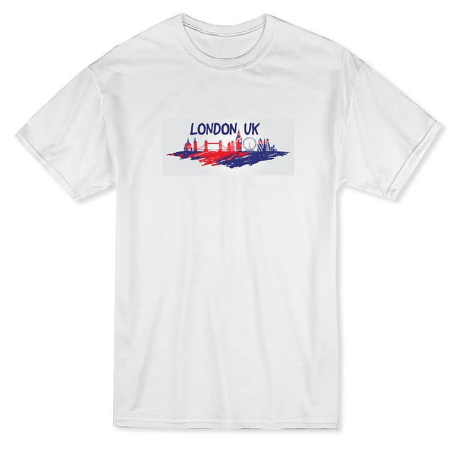 London City Skyline Design Men's T-shirt