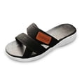thumbnail image 2 of EliteGoogv Womens Fabric Flip Flops Outdoor Beach Slippers For Women Summer Casual Comfort Sandals Shoes Footwear Black US:5.5, 2 of 8