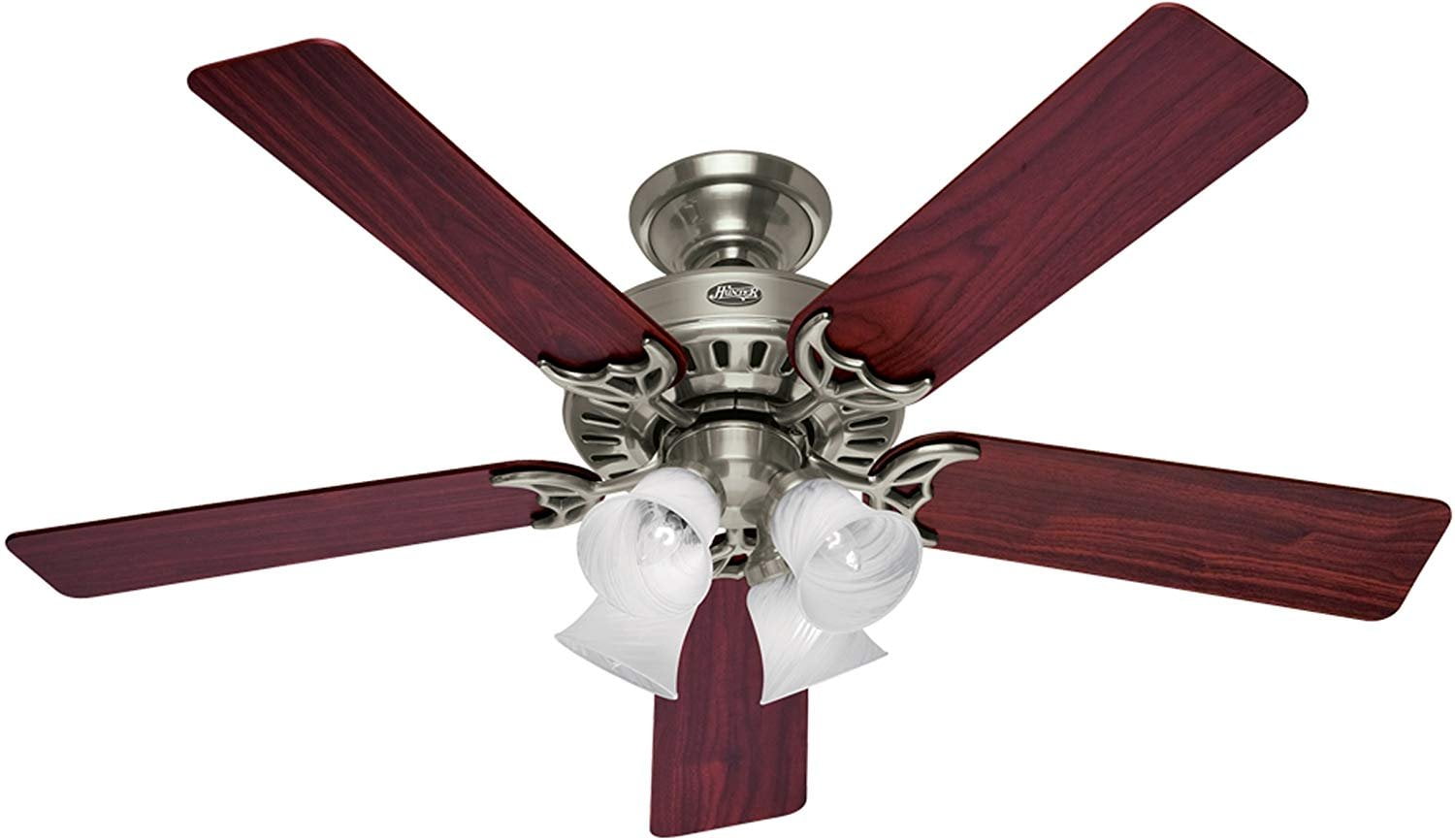 Hunter 20183 52 Inch Studio Series Ceiling Fan Brushed Nickel with