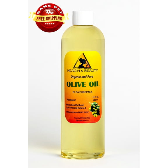 OLIVE OIL REFINED ORGANIC COLD PRESSED PREMIUM NATURAL FRESH 100% PURE 24 OZ