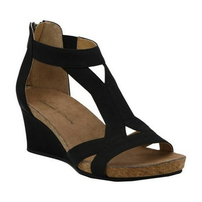 Adrienne vittadini thayer wedge sandal best sale