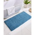 thumbnail image 2 of Alfombra para baño Disolla, azul, 60 x 150 cm, antideslizante, lavable, 2 of 6