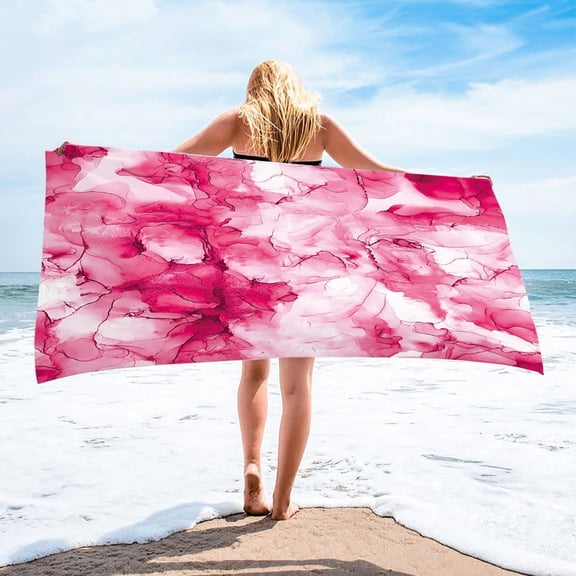 LYEAA Oversized Beach Towels Microfiber 75x150cm Sandproof Shawl Sweat Towel Multi-Purpose Towel Beach Mat Lightweight Beach Blanket for Travel Vacation Swimming Pool