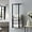 Black, variant on Bathroom Towel Rack Wall Mounted, Metal Rolled Towel Holder for Modern Spaces, Organizer for Bath Hand Washcloth Towels, Black