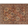 thumbnail image 1 of Ahgly Company Machine Washable Indoor Rectangle Traditional Saffron Red Area Rugs, 8' x 12', 1 of 7