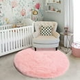 thumbnail image 3 of Sanmadrola Super Soft Fluffy Indoor Area Rugs 4x4 Feet, Fuzzy Rugs for Bedroom Living Room, Shaggy for Nursery Baby Room Kids Rugs, Furry Rug Shag Carpet for Boys Girls Dorm Room, 3 of 6