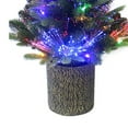 thumbnail image 3 of Kurt Adler 32-Inch Northern Light Pot Tree with Fiber-Optics and Multi-Color LED Lights, 3 of 4