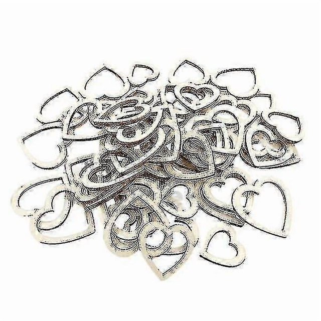 200pcs Scrapbook Wooden Decor Decorative Wooden Crafts Diy Wedding Gift Tag