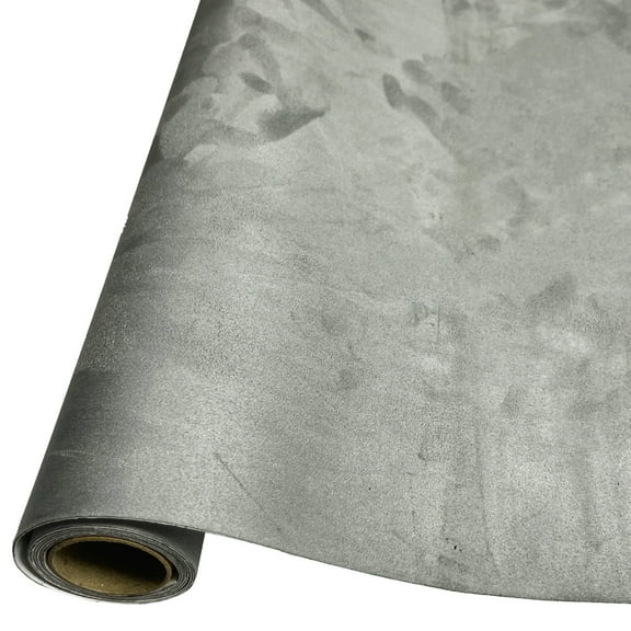 Namzi Self-Adhesive Suede Look Fabric 40*150cm Light Grey Self-Adhesive Fabric, Car Interior Fabric for Decoration, Suede Fabric with Strong Adhesion, 1 Piece