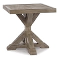 thumbnail image 1 of Signature Design by Ashley Beachcroft Square Patio End Table in Beige, 1 of 3