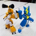 thumbnail image 2 of Bandai Gashapon figura de Anime serie Medabots figura de acción conjunta súper movible modelo ensamblado juguete niños juguetes de cumpleaños regalos, 2 of 5
