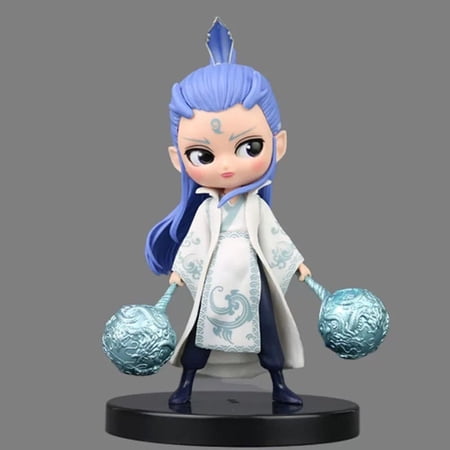 Nezha Action Figures, Nezha Movie Nezha 2 Toys Nezha Character Toys Fighting Mode Nezha Model Birthday Gifts,B