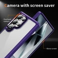 thumbnail image 2 of for Samsung Galaxy S23 Ultra Clear Case, [Anti-Yellowing] [Military-Grade Drop Protection] Transparent Slim Anti-Scratch Phone Case for Samsung Galaxy S23 Ultra Shockproof Bumper Cover, Purple, 2 of 8