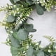 thumbnail image 3 of Guirnalda de eucalipto de 6,5 pies, guirnalda de hojas de eucalipto de dólar de plata Artificial, decoración de arco de fondo de mesa de fiesta de boda verde, 3 of 5