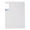 Off-White, variant on Color Document Folder 40 Page, Insert Style File Organizer with Transparent Pockets, for Exams Receipts Artwork, Blue