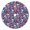 36, variant on Honeii Skull Daisy Print Christmas Tree Skirt with Pom Pom Tree Skirt Christmas Tree Mat Plush Xmas Tree Skirt for Decorations Holiday Party-36"
