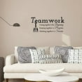 thumbnail image 3 of Teamwork Coming Together is The Beginning Keeping Together is Progress Working Together is Success Vinyl Wall Decal Inspirational Quote Motivational Saying Art Letters Office Wall Room Decor, 3 of 7