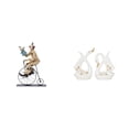 thumbnail image 1 of Figuras de payasos,Estatua de payaso,escultura,adorno de mesa,Estatuas de cisnes,Estatua de cisne de cerámica,escultura de mesa de cisne elegante,Figura de cisne de porcelana,decoración de, 1 of 8