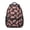 Football Icon Darkblue, variant on Football Icon Darkblue Pattern Backpack for School, Cute School Bag with Adjustable Shoulder Straps and Padded Back, 15.3"x11"x6.7"