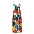 thumbnail image 5 of Vetsdori Womens Sleeveless Maxi Dresses Tank Slip Dress Sundress Vacation,Casual Beach V-Neck Outfits Dress for Ladies Summer, 5 of 5