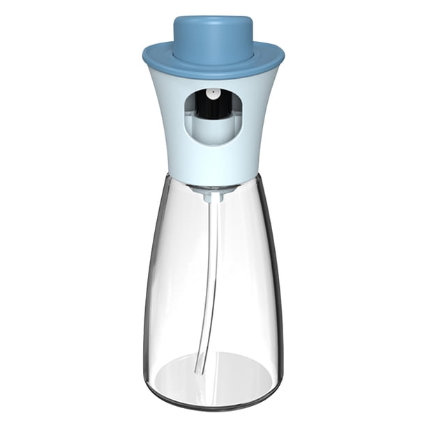 Bewildely Pulverizador de aceite de cocina de 180ml, bomba de aceite, olla a prueba de fugas, parrilla, rociador de barbacoa, dispensador de aceite, Cocina y Comedor azul Bewildely HA005187-01