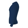 thumbnail image 3 of A4 Youth Long Sleeve Compression Crew For Youth Male in Navy 2011 | NB3133, 3 of 3