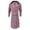 Purple, variant on Uikmnh Plus Size Fall Winter Woolen Long Coat Thickened Double Trench Anorak