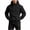 (NEW40)Black, variant on Thousandth Heavy Duty Hooded Work Jacket for Men Plus Size Windproof Water Repellent Outdoor Coat with Zipper Travel Hiking Outerwear
