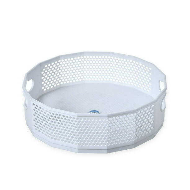 Botella de especias Condimentos Turnalización Condimentos Condimentos Contenedores Bandeja Dormitorio Baño Cesta Frigorífico Armario Armario Organizador Blanco Pequeño Speravity HA011493-04