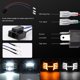 thumbnail image 3 of Faro LED cuadrado de 7 pulgadas para coche faro con señal Ehuebsd de giro DRL 5x7 7x6 para Jeep Wrangler YJ Cherokee XJ ComancheMJ Savana GMC Ford, 3 of 8