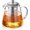 43 fl oz, variant on Glass Teapot with Infuser Pot 1300ml/43oz Kettle Stovetop Safe Blooming and Loose Leaf Maker Set (43oz/ 1300ml)