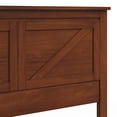 thumbnail image 3 of Glenwillow Home Farmhouse Wood Headboard in Cherry, Full, 3 of 9