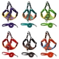 thumbnail image 5 of Dog Harness with Leash Set Reflective Walking Running Dogs Collars No Pull Outdoors Travel Pet Chest Strap Vest for Small Dogs, 5 of 5