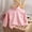Pink, variant on Girls Turtleneck Long Sleeve Bottoming Shirt Boys Stripe Thermal Tops Kids Winter Undershirt Turtleneck Fleece Baselayer