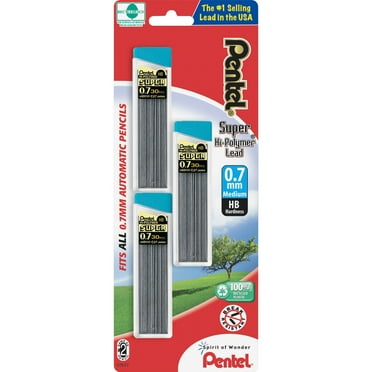 Super Hi-Polymer Lead, 0.5mm, 12 Pieces per Tube, Box of 12 Tubes | – of America, Ltd