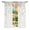 AbstractZF0111, variant on Retro Watercolor Sheer Curtains 45 Inch Length Rod Pocket Semi Transparent Light Filtering Window Drapes for Kitchen Bedroom Living Room,2 Panels, Elephant Ivory Texture Gray Brown
