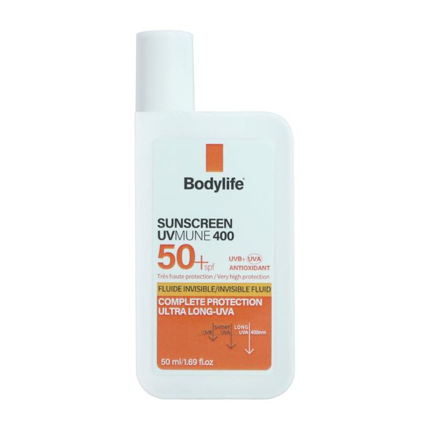 Protector solar Bodylife Face SPF 50+ 50 ml de amplio espectro