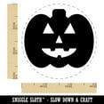 thumbnail image 2 of Jack O'Lantern Happy Halloween Pumpkin Rubber Stamp for Scrapbooking Crafting Stamping - Small 3/4 Inch, 2 of 7