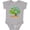 AC-Heather Grey, variant on Inktastic Bonsai Tree Garden Girls Baby Bodysuit