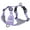 Purple, variant on Deago No Pull Dog Harness Adjustable Reflective Nylon Pet Vest Harnesses Easy Control for Small Medium Large Dogs (Purple, L)