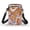 Cartoon Coloured Daisies, variant on Assorted Halloween Icons 4.33x1.97x7.09 Sling Bag Polyester for Men, Women