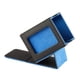 thumbnail image 3 of Estuche para baraja de cartas coleccionables con fundas para más de 100 cartas. Estuche para barajas de cartas coleccionables TCG. Azul negro, 3 of 9