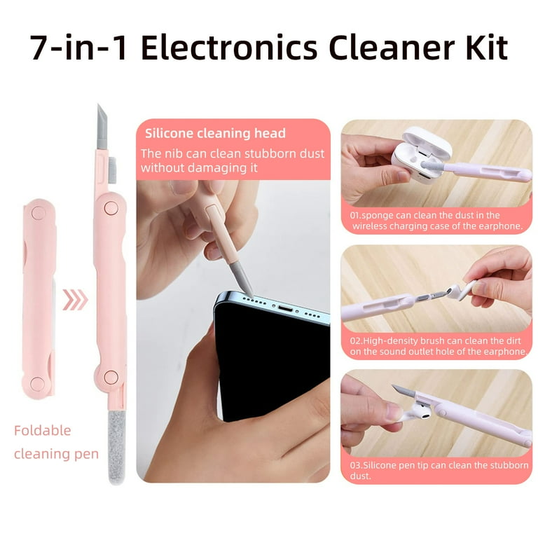 Cleaner Kit for Airpods Pro 1 2 Earbuds Cleaning Pen Brush Tool Earphones  Case