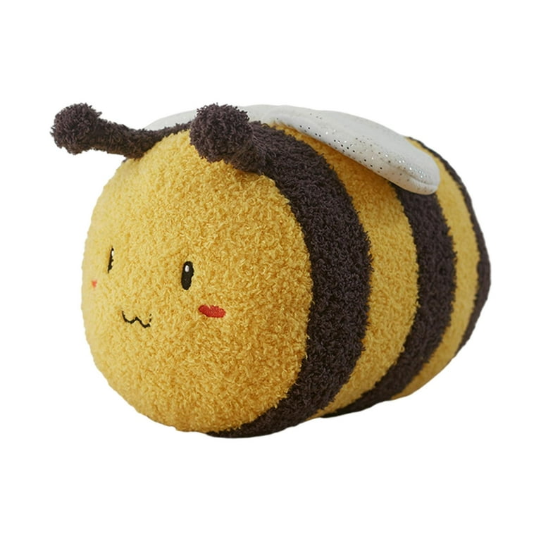 Plush Bees Toy Cushion Kids Children Toy Soft 30cm Stuffed Animals for Home Decoration Birthday Gift Age 3 Years Up Boys Girls, Size: 30 cm, Other