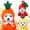 Orange, variant on kladzum Dog Sweater Hoodie Dog Sweatshirt Christmas Dog Warm Change Clothes Winter Teddy Thick Four-Legged Clothes Pet Clothes, Dog Clothes for Winter/Fall