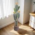 thumbnail image 3 of Artificial Cactus, 42" Tall Fake Big Cactus Plants, Faux Cacti Realistic Lifelike Cactus Plant For Home Office Shop Garden Indoor Outdoor Decoration, 3 of 9