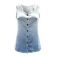 thumbnail image 2 of Aayomet Tank Tops Women Basic Crop Tank Top Short Sleeveless Sports Crop Top,Light Blue L, 2 of 3