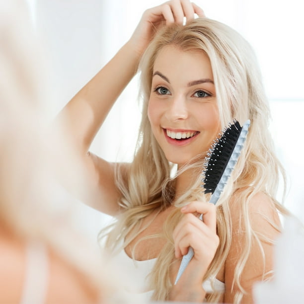 Peine de pelo rizado para dar forma y definir rizos peine masajeador para el cuero cabelludo para peinar el cabello